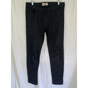Naked And Famous Stretch Denim Super Skinny Guy Mens 33 Black